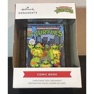 NIB Hallmark Ornaments Teenage Mutant Ninja Turtles Comic Book